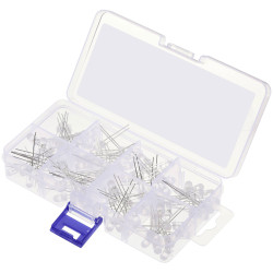 TRU COMPONENTS TC-11545812 LED wired 5 mm multicolour milky lens 100° 5800mcd