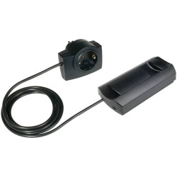 Ehmann 2620x0009 Dimmer Adapter for Halogen/Incandescent Lamps Black