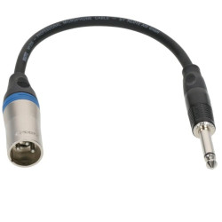 KLOTZ Przejściówka XLR (m)/ Jack 6,3mm (m) 0,2m
