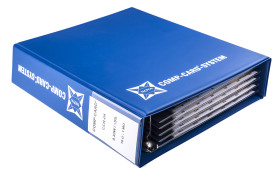 Zestaw rezystorów, seria: CCR-04, Folia węglowa, Otwór przezierny, l. elementów: 2340, 10 KΩ → 1MΩ, ±5