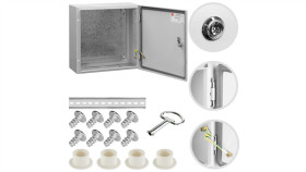 Obudowa Hermetyczna Rozdzielnia Metalowa Z Płytą Montażową 400X400x200 Ip65...