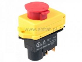 Wył elektromag. 1F CK21 250V 8A 4p grzyb