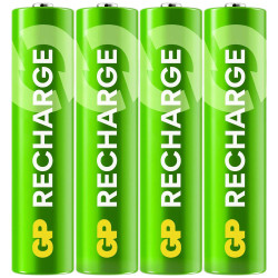 GP GPRCH80AAA004C4 Rechargeable AAA battery NiMH 800mAh 1.2V 4pcs
