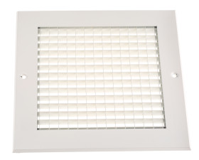 Kratka, Biały, Aluminium, 200 x 200mm 32mm