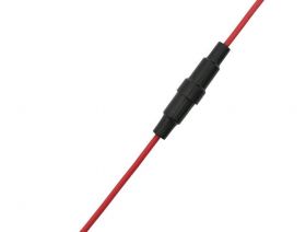 Gniazdo bezpiecznika 20mm z kablem - bagnet (2szt)