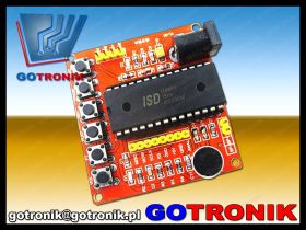 ISD1760 nagrywanie i odtwarzanie dźwięków