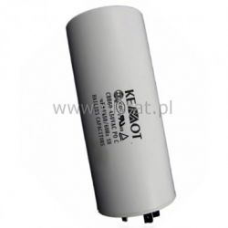 50uF 450V kond. rozruchowy 55x127mm ( konektory)