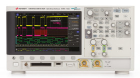 Oscyloskop 350MHz Keysight Technologies Stacjonarny Cyfrowy CAT I DSOX3032A z kalibracją DKD CAN, IIC, LIN, RS232,