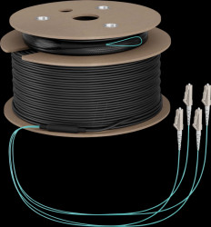 O8303S180OM3 Trunk cable, 1x4, LC, OM3, 50/125 µm, 180 m