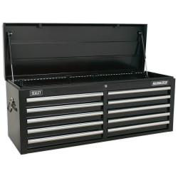 Sealey AP5210TB Topchest 10 Drawer with Ball Bearing Runners - Black