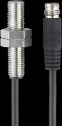 Inductive sensor, PNP/NPN, flush mounting M8, flush, 1 Form A (N/O), 30 V (DC), 100 mA, IE5344