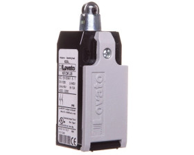 Wyłącznik krańcowy trzpień wciskany z rolką, rolka metalowa, obudowa metalowa, 2Z zestyki wolnoprzełączające KMB2L20