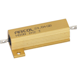 Arcol HS50HV 1K J M235 1K 5% 50W Aluminium Clad Resistor