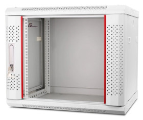 Szafa Rack 19 9U, 600x600, wisząca, szara (WGF09-66EH-WGG) GETFORT