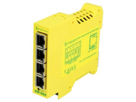 SW-504 Switch Ethernet, (niezarządzalny), liczba portów: 4, 5÷30V DC, RJ45
