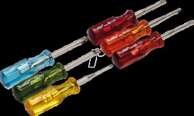 M60N 7-piece mini screwdriver set - inch sizes