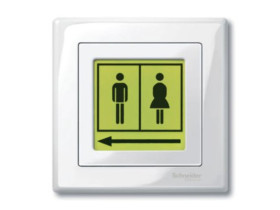 MERTEN Akcesoria zestaw arkuszy z nadrukami do mechanizmów sygnalizacji świetlnej nadruk w pozytywie MTN587095 SCHNEIDER ELECTRI