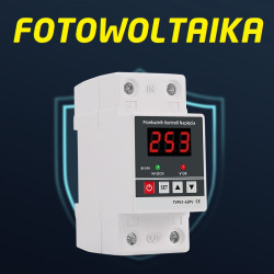 Przekaźnik kontroli napięcia / nadzorczy / regulowany TVPS1-63PV