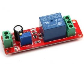 Moduł przekaźnika z układem czasowym 555 (opóźnienie włączenia)