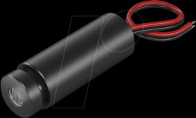 70118001 Dot laser module, red, 650 nm, 3 VDC, 12x34 mm, class 1