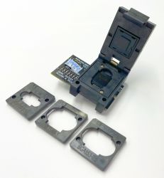 Adapter dedykowany dla pamięci eMMC i EMCP BGA153/169-->PDIP48 10 v.2.5 dla programatora RT809H / TNM5000 (ZIF) kpl.