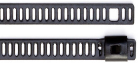 Opaska kablowa długość 225mm szerokość 7 mm RS PRO Stal nierdzewna z powłoką poliestrową -80→ +150 °C.