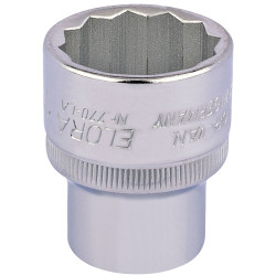 Elora 24476 1&quot; 1/2&quot; Square Drive Bi-hexagon Socket