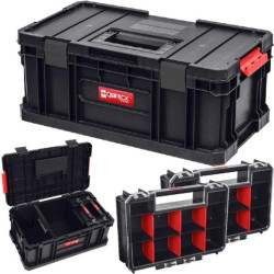 Skrzynka narzędziowa TWO TOOLBOX + 2 x Organizer TWO MULTI 257x181x65mm QBRICK SYSTEM