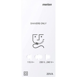 Enjo prise rasoir - Blanc