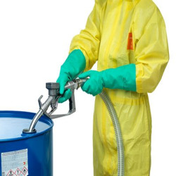 Rękawice rozmiar: 11 materiał: Nitryl zastosowanie: Odporność na działanie substancji chemicznych