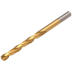 Draper 08876 HSS Titanium Nitride Coated Drill Bit, 7.5mm x 109mm