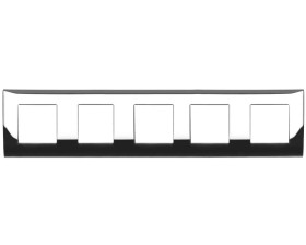 DANTE Ramka pięciokrotna tworzywo galwanizowane CHROM 457085