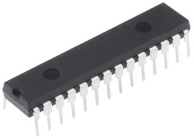 Mikrokontroler Microchip PIC16 SPDIP 28-pinowy Montaż powierzchniowy PIC 28 kB 8bit 32MHz Flash