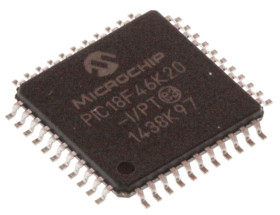 Mikrokontroler Microchip PIC18F TQFP 44-pinowy Montaż powierzchniowy PIC 1,024 kB, 64 kB 8bit CAN: 64MHz RAM:3,936 kB