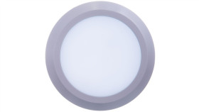 Oprawa Schodowa Led Silver Ow 3W 200Lm 220-240V Ac 120 Stopni Ip65 Okrągła,...