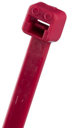 Cable tie, releasable, PA, (L x W) 292 x 4.8 mm, bundle-Ø 1.5 to 76 mm, red, -60 to 85 °C, PLT3S-M2