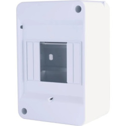 Rozdzielnica natynkowa S-4 (N+PE) 1x4 moduły IP40 93x140x67,5mm INCOBEX