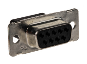 TE Connectivity Złącze D-sub AMPLIMITE HDP-20 9-pinowe Prosty Kabel Złoty Żeńskie Standardowe