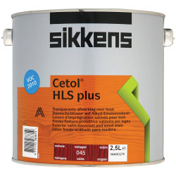 Sikkens 5085966 Cetol HLS Plus Translucent Woodstain Mahogany 2.5 litre