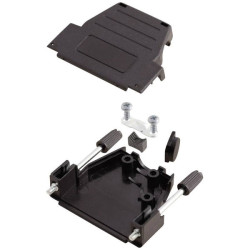 MH 6260-0107-03 D-SUB Housing 25 Pins Plastic Black 1pc