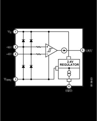 Fast Response, High Voltage, Current Shunt Comparator