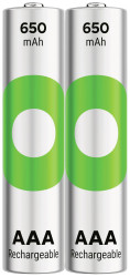 Akumulator AAA/R03 GP ReCyko, NiMH, 650 mAh, 1.2 V, 2 szt.