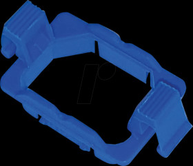 861 Clip set for IEC-Lock C13 outlets, 8 pieces