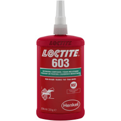 LOCTITE 142443 603 High Strength Low Viscosity Oil Tolerant Retainer 250ml
