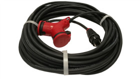 Przedłużacz Budowlany Jednofazowy Elcord 16A 230V Ip44 10M H07rn-F 3G2,5 Z...