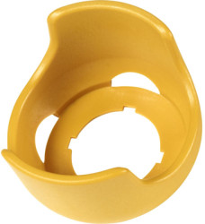 Protective collar, yellow, M22, for emergency stop pushbutton, 198596