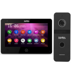 Videodomofon Zamel Z3 zestaw kamera VO-811B + monitor VP-809B z pamięcią ZAMEL