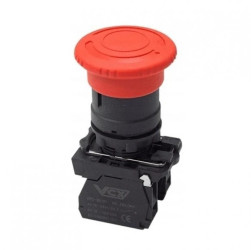 PRZYCISK GRZYBKOWY CZERWONY VCX XB5 AS543 C 2NO