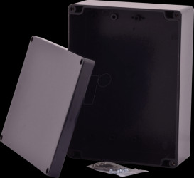 BXPBABS20015075-E01 Elbe industrial enclosure, 200 x 150 x 75 mm