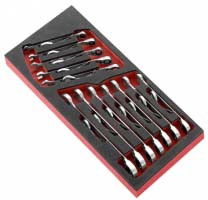 Zestaw narzędzi nastawnych Facom 8 → 19 mm 12 szt.